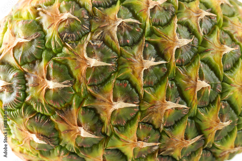 Pineapple, closeup