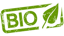 Green Stamp With Text BIO