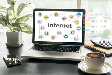 Poster - Internet  Best Internet Concept of global business