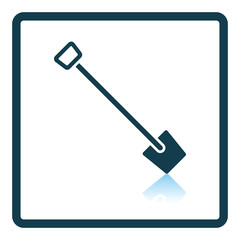 Canvas Print - Shovel icon