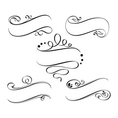 calligraphic ribbons 2