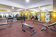 © zhu difeng - interior of modern gym