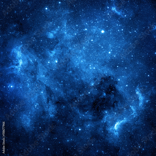 Papel de parede Universe filled with stars, nebula and galaxy