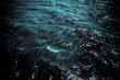Dark ocean water with ripples