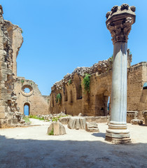 Inside Venetian Kyrenia Castle (16th c.), North Cyprus