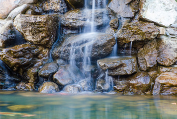 Waterfall in the park