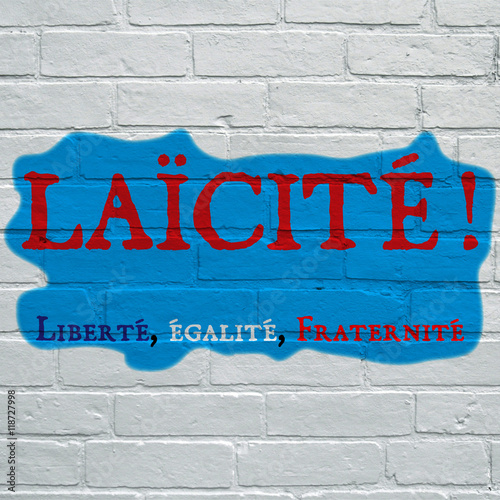 Photo Graffiti laïcité