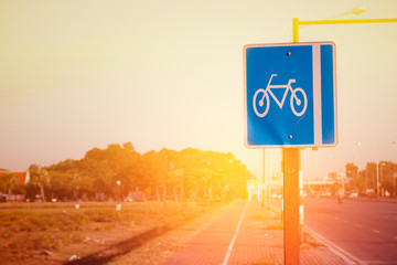 Bicycle sign