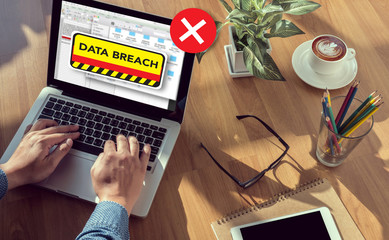 Poster - Security computer Data Breach Security Confidential Cybercrime