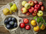 various fresh fruits