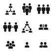 Group vector icons