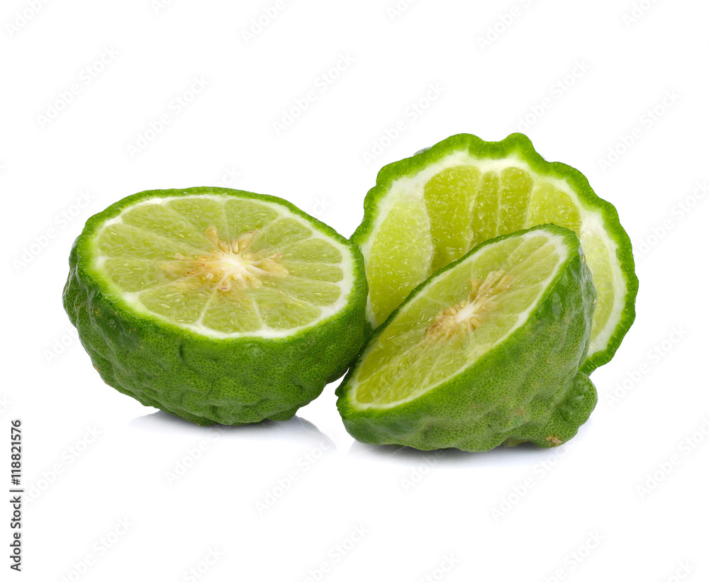 bergamoty-odosobniony-bialy-tlo