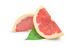 © Mr. Prof - slices of grapefruit on white