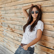 © paultarasenko - Beautiful young stylish woman in sunglasses