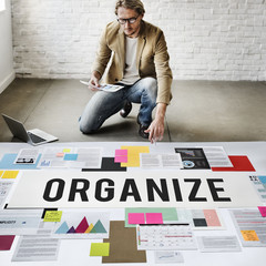 Sticker - Organize Notice Project Schdule Style Vision Concept