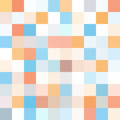  Geometric background with squares. Random colors