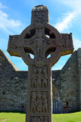 Celtic cross, Clonmacnoise, Ireland