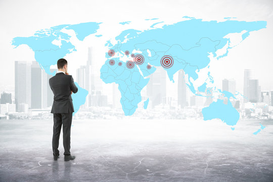 Geo targeting concept