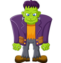 Cartoon Frankenstein Character