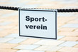 Schild 119 - Sportverein