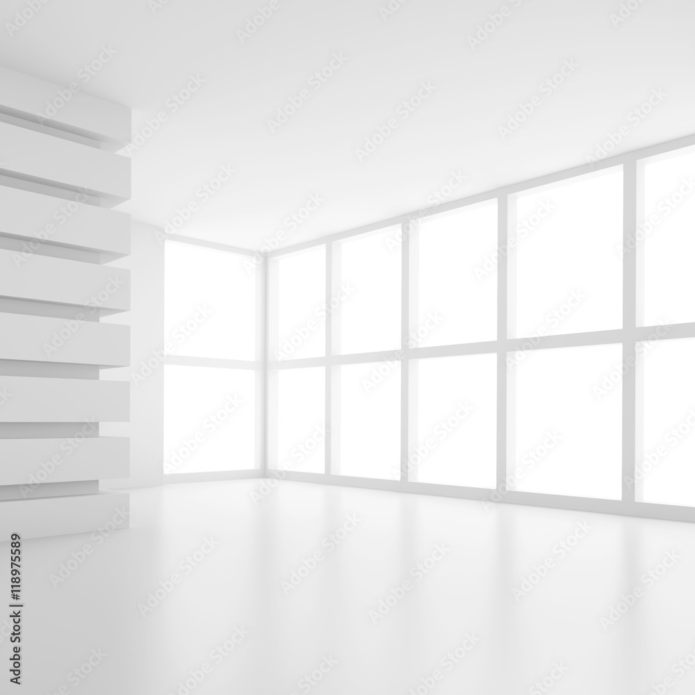 Modern Interior Background Stock Illustration | Adobe Stock
