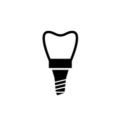 Poster - Dental Implant Icon