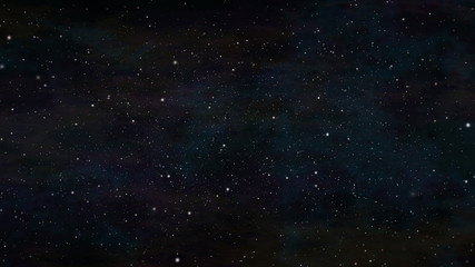 Wall Mural - Beautiful starscape in a colorful space background.
