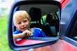 © nadezhda1906 - happy little boy travel by car