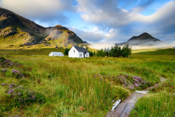 Wall Mural - Remote Mountain Cottage