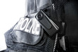 Police Body Camera on Tactical Vest for Officers