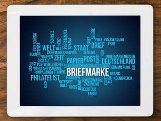 Wall Mural - Briefmarke