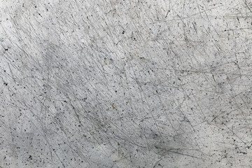 Poster - scratches on steel for pattern and background