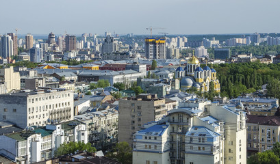 Canvas Print - Volodymyr?s cathedral in Kiev,Ukraine