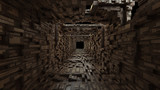 Fototapeta Pomosty - tunnel of the wood