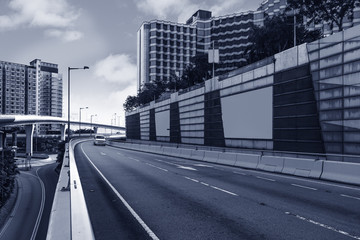 Wall Mural - Modern city, Hong Kong, China.