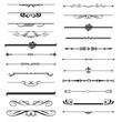 © alvaroc - Vector set of calligraphic design elements and page decor