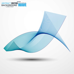 Fototapete - Abstract futuristic smoke background