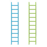 Fototapeta Paryż - wooden ladder, vector illustration