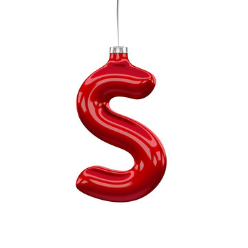 Christmas Tree Font: S