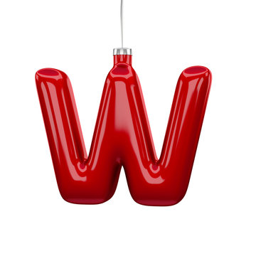Christmas Tree Font: W