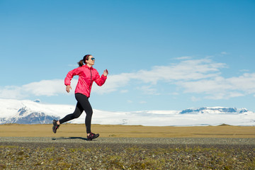 Sticker - Woman running