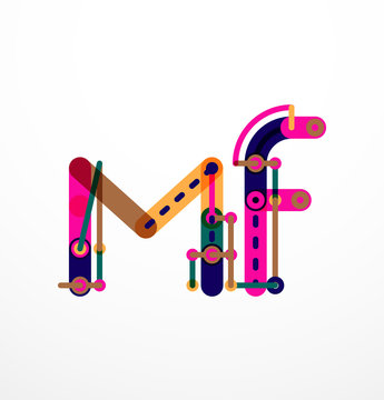 Vector letter logo