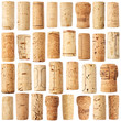 Set of wine cork