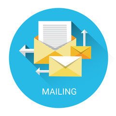 Poster - Dialog Mail Communication Business Icon