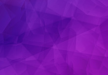 Abstract Violet Polygonal Mosaic Background