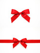 © tinymini - Red gift bows and ribbon
