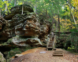 Sticker - Ash Cave Cliffs