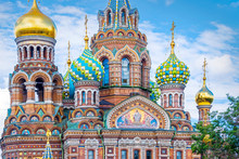 Church Of The Savior On Spilled Blood, St Petersburg Russia