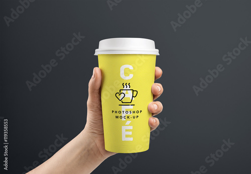 Download Coffee Cup Mockups Stock Template Adobe Stock