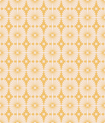 Poster - seamless vintage pattern